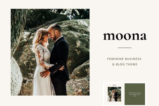 Moona - Wedding Photography Blog Elementor Template Kit