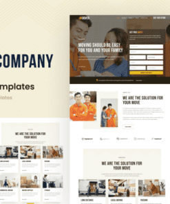 Moover - Moving Company Website Elementor Template Kit