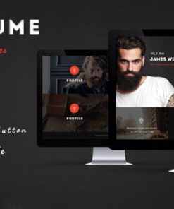 Morgan - Resume, vCard, Personal, Profile and Portfolio WP Theme