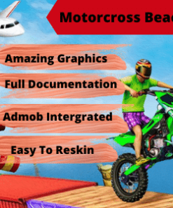 Motorcross Beach Stunt Racing (Admob + Complete Unity)