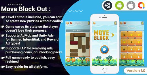 Move Block Out Puzzle  - Unity Template Project