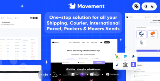 Movement: Your All-in-One Packers & Movers, Shipping & Courier Parcel Logistics Partner Solution