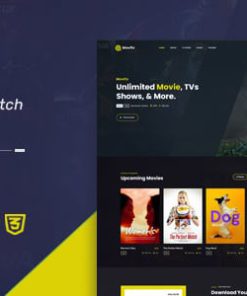 Movflx - Video Production and Movie HTML5 Template