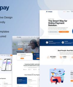 Moxpay - Online Payment Gateway Elementor Template Kit