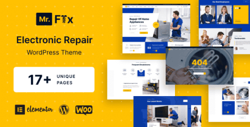 MrFix - Appliances Repair Services WordPress Theme