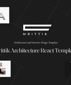 Mrittik - Architecture and Interior React Template