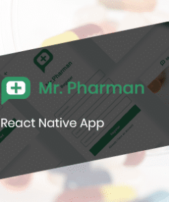 Mr.Pharman - React native e-medical shop complete solution