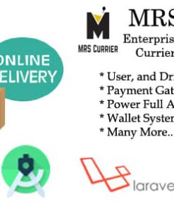 MRS Courier - Enterprise Level Complete Courier App Solutions