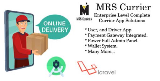 MRS Courier - Enterprise Level Complete Courier App Solutions