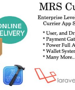 MRS Courier - Enterprise Level Complete Courier App Solutions IOS