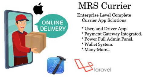 MRS Courier - Enterprise Level Complete Courier App Solutions IOS