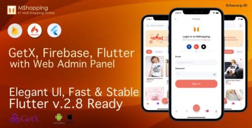 MShopping - #1 Mall Shopping Full Flutter v2.8 App with Admin Panel