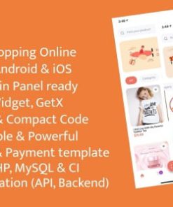 MShopping - Mall Shopping Flutter App with Admin Panel