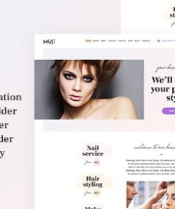 Muji | Beauty Shop & Spa Salon WordPress Theme