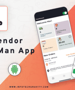 Multi-Vendor Food Delivery System - Android Delivery Boy