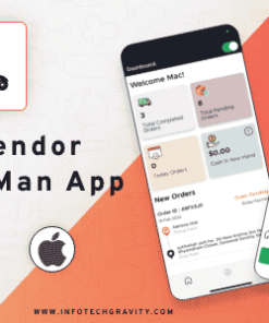 Multi-Vendor Food Delivery System - iOS Delivery Boy