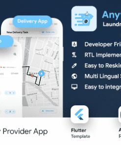 Multi Vendor Laundry Booking & Delivery App| Android + iOS App Template | 3 Apps | FLUTTER | Anywash