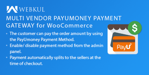 Multi Vendor PayUmoney Payment Gateway for WooCommerce