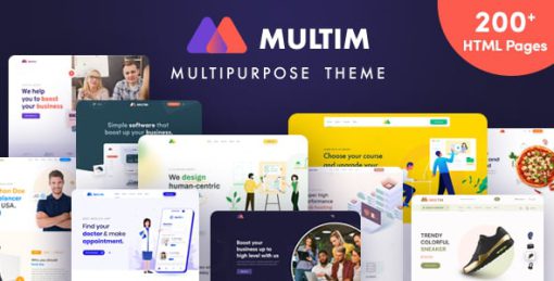 Multim - Creative multipurpose HTML5 template