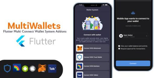 MultiWallets -Flutter Multi Wallet System