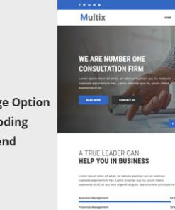 Multix - Multipurpose Website CMS with Codeigniter