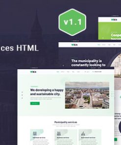 Municipality Services HTML Template - Wikin