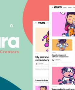 Mura - WordPress Theme for Content Creators