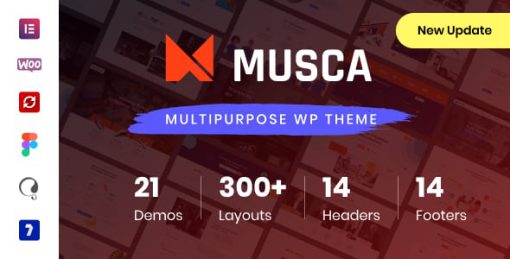 Musca - Multipurpose WordPress theme