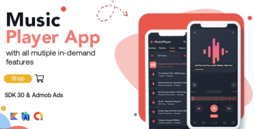 Music Player - Android App with - Admob Ads