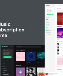 Musicon – WordPress Membership Music Theme