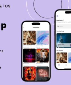 Musicplayer App - Online Music Player | Music Streaming Flutter App | Android | iOS Mobile App