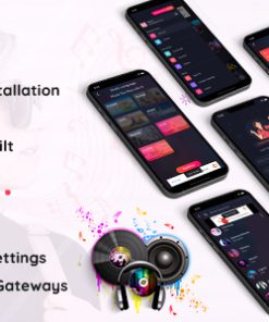 Musioo - Online Music Streaming Platform Flutter App with Admob Ads