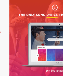 Muusico - Song Lyrics WordPress Music Theme