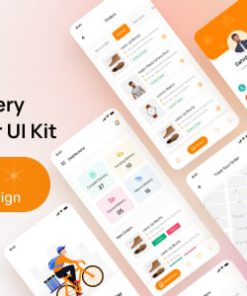 My Bazar Delivery App UI Kit