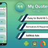My Quotes App with Admob