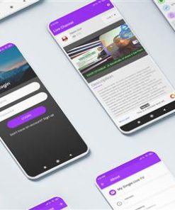 My Single Live TV Android App with Admin Panel