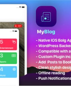 MyBlog - Universal IOS Native App - Compatible with any WordPress Blog Theme