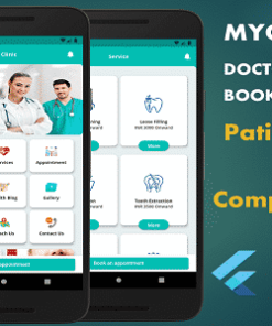 Myclinic - Doctors Appointment Booking App (Admin + Patient) | Complete Solution | Flutter