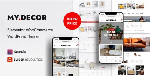 MyDecor - Elementor WooCommerce WordPress Theme