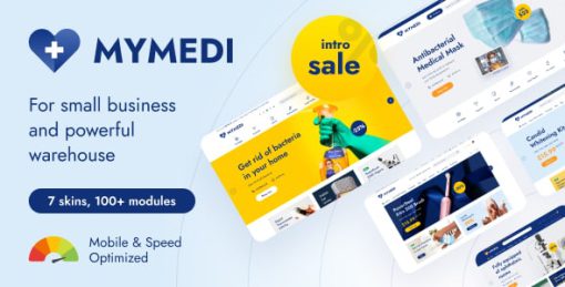MyMedi - eCommerce HTML Template
