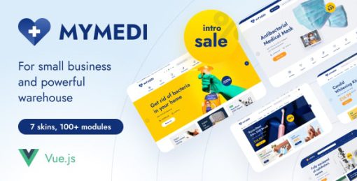 MyMedi - eCommerce vue Template