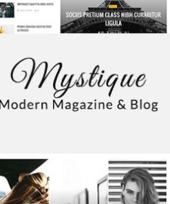 Mystique - Hubspot Theme for Blog and Magazine Purpose