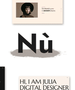 Nù - Creative Portfolio WordPress Theme