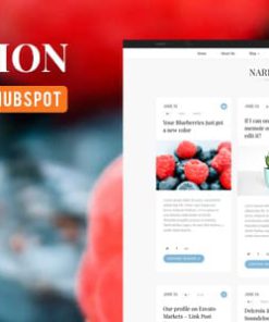 Narration - A Responsive HubSpot Blog Theme