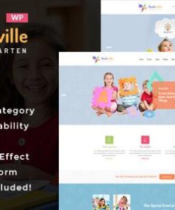 Nashville - Day Care & Kindergarten School WordPress Theme