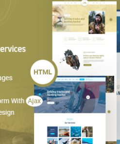 Naturo - Hunting and Fishing Services HTML Template