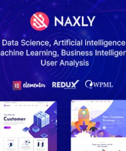 Naxly - Data Science & Analytics WordPress Theme