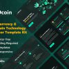 Ndcoin - Cryptocurrency & Blockchain Technology Elementor Template Kit