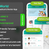 Nearby Doctor App | Doctor Appointment Booking App | 4 Apps| Android + iOS Template | IONIC 5