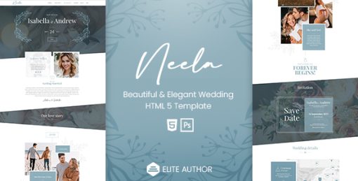 Neela - One-Page/Multi-page Wedding HTML5 Template